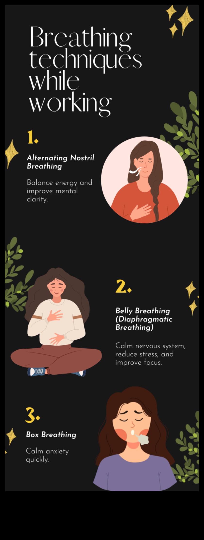 שאפו רוגע, נשפו מתח: טכניקות נשימה חיוניות