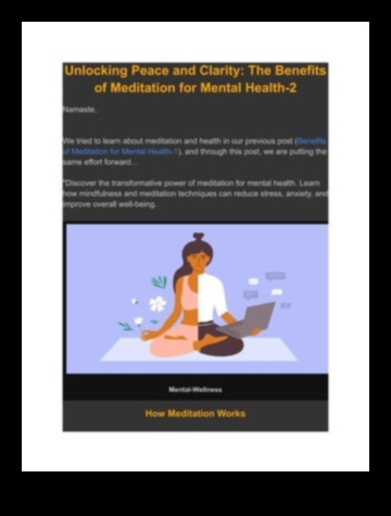 ריפוי מודע: הרהורים יומיומיים על מדיטציה לרווחה נפשית