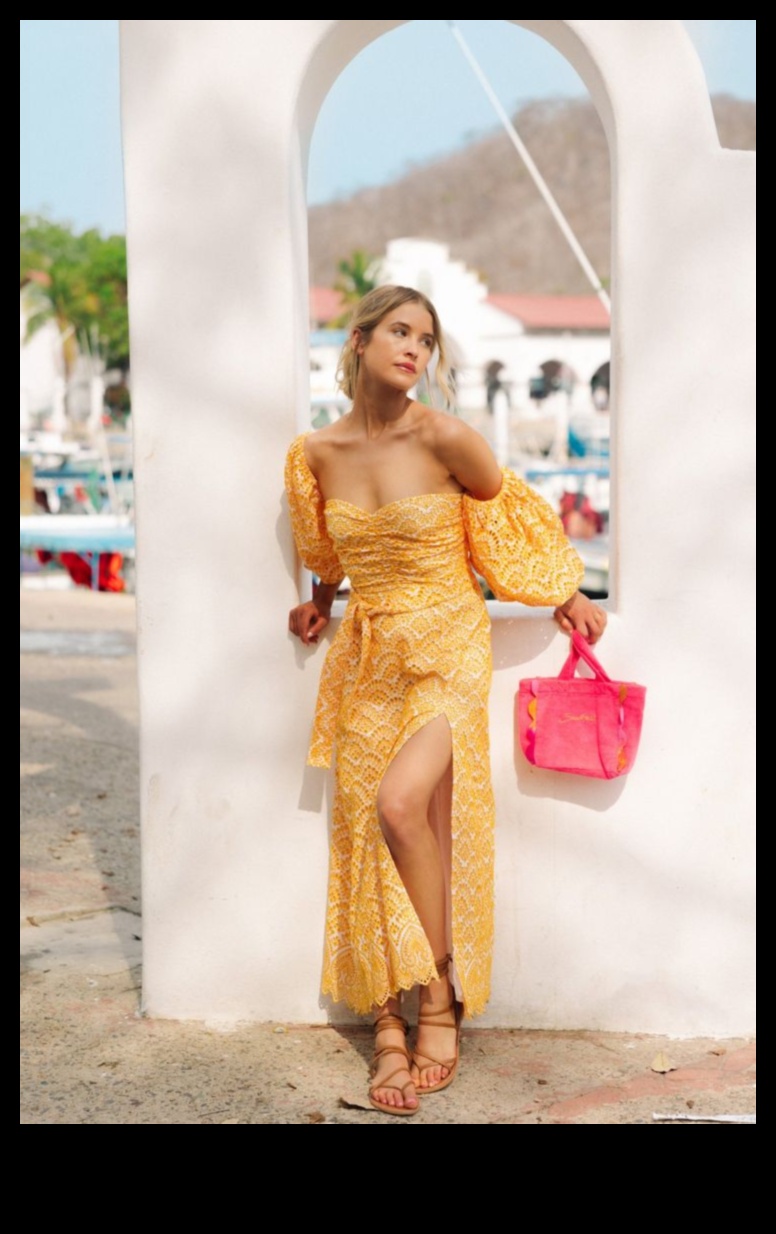 סגנון חוף נועז: תלבושות קיץ תוססות למראה בולט