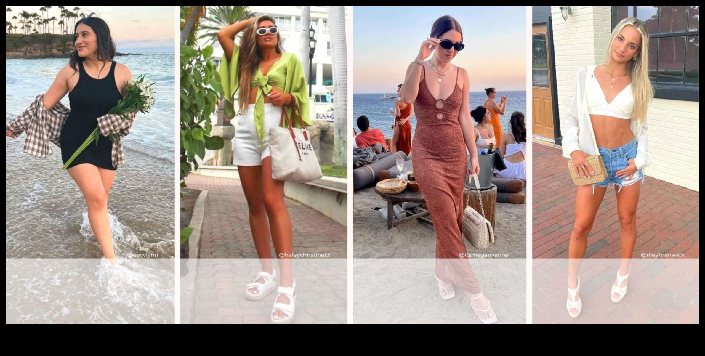 סגנון חוף נועז: תלבושות קיץ תוססות למראה בולט