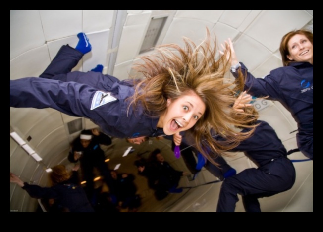 מסעות ללא משקל: על סיפון ספינות החלל של אפס כבידה