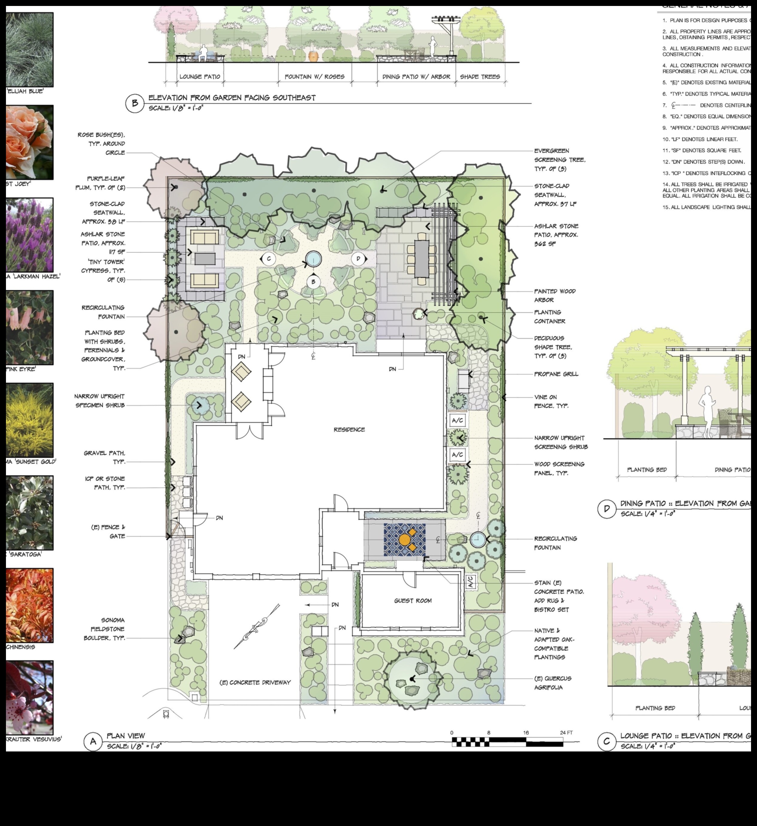 כיצד אלמנטים אדריכליים שונים תורמים למשמעות ההיסטורית של נופים?