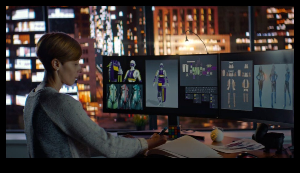 אלוהות דיגיטלית: ניווט בקוסמוס הסייבר של האופנה