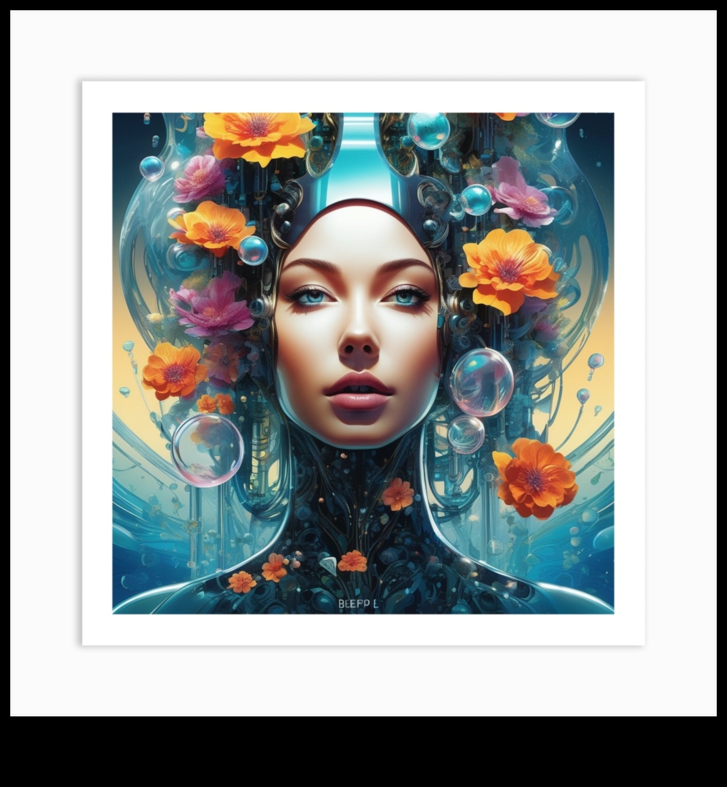 פרחים עתידניים: הדפסים בוטניים קח תפנית מדע בדיוני