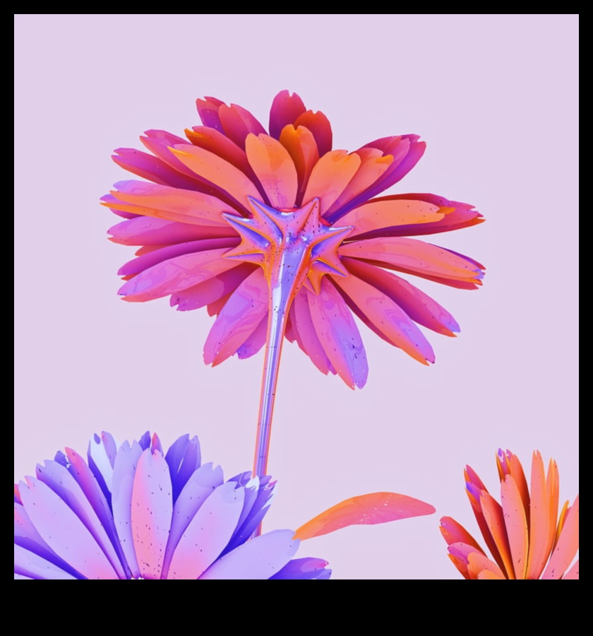 פרחים עתידניים: הדפסים בוטניים קח תפנית מדע בדיוני