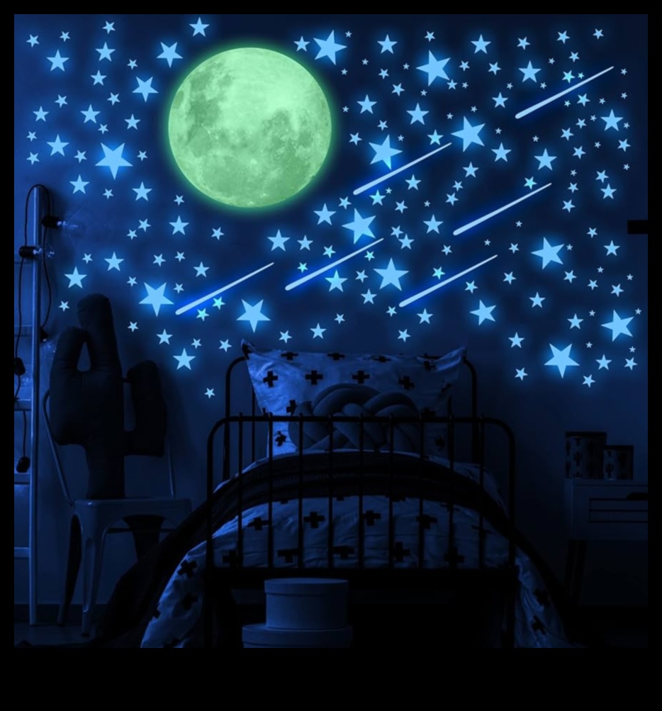 זוהר הירח: זוהר בין גופים שמימיים