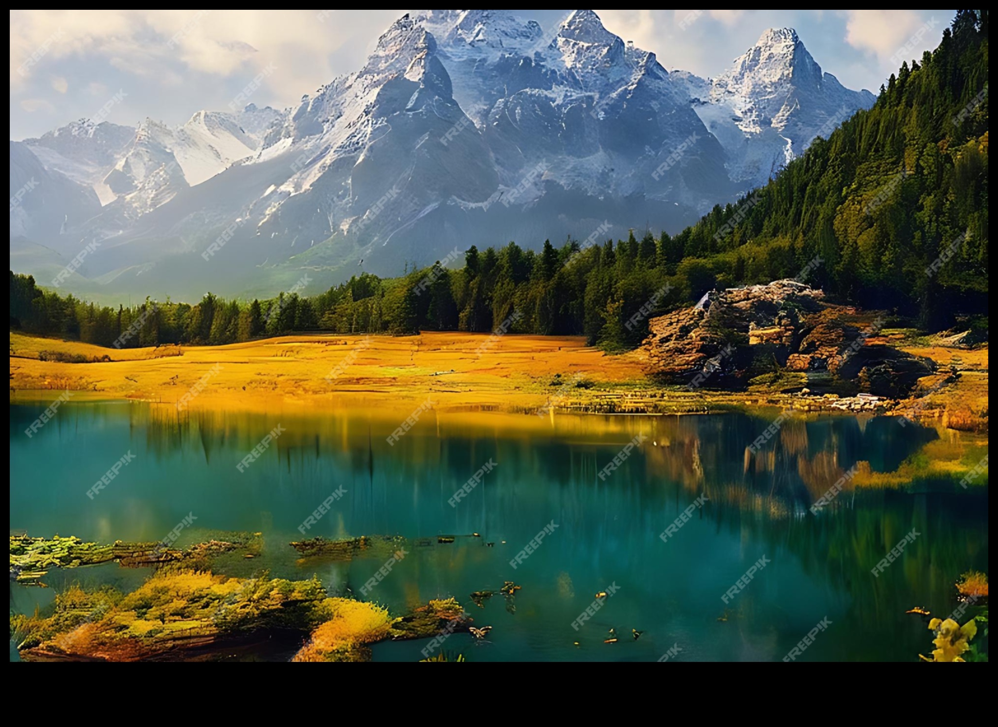 השתקפויות שלווה: צילום נוף במיטבו