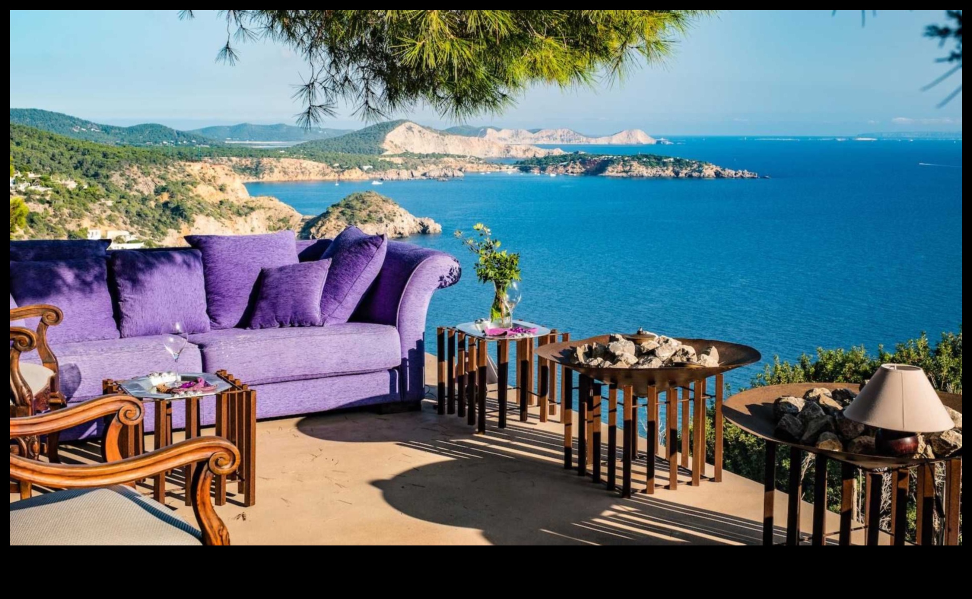 Vistas על החוף: פנורמות של אגם ובריכה