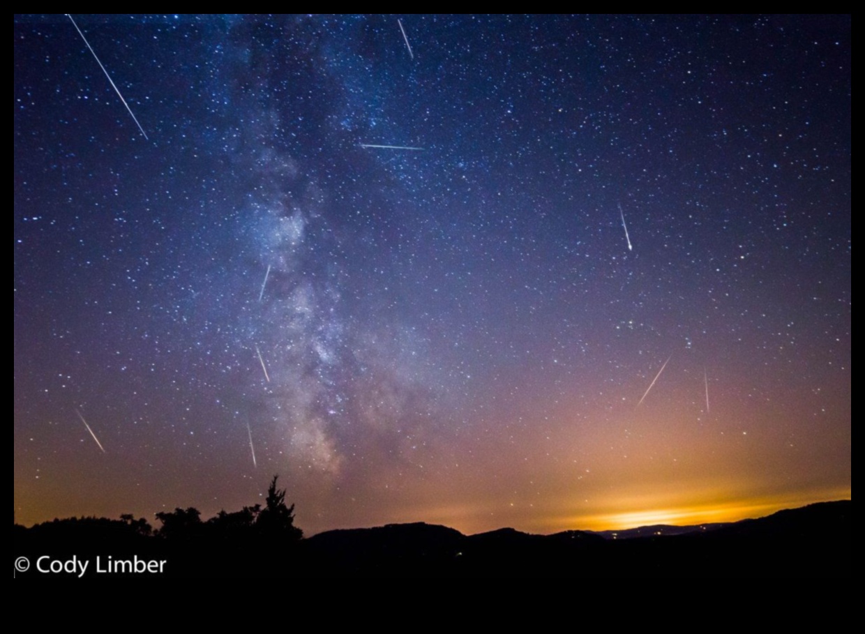 זיקוקים שמימיים: חקירת מסתורי המטאורואידים