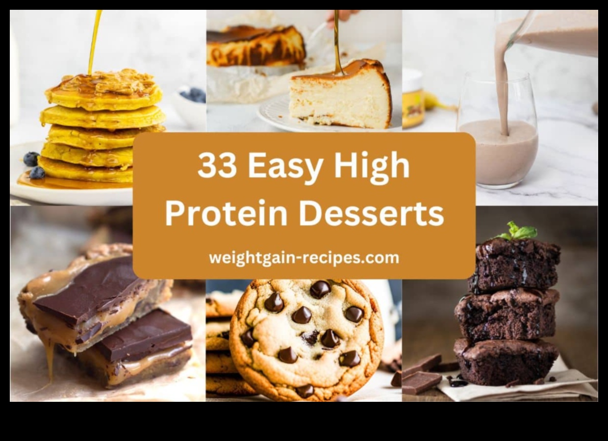 קינוחים ארוזים בחלבון: פינוקים נטולי אשמה לשיניים מתוקות