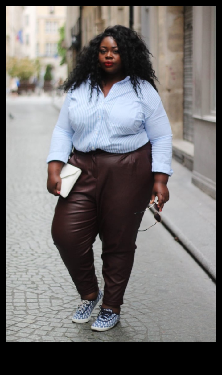 סגנון לא מתנצל: תלבושות במידות גדולות לאופנה ללא פחד